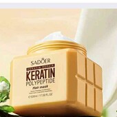 Маска для волосся поліпептидна з кератином Sadoer Keratin Polypeptide Hair Mask 500ml


