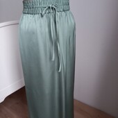 H&M атласна спідниця максі M розмір Нова