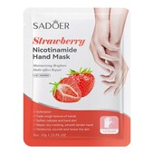 Маска-рукавички для рук з полуницею Sadoer 35 г