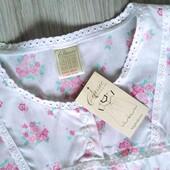Classic nightwear легкая хлопковая лёгкая ночная рубашка в принт размер евро 38/40