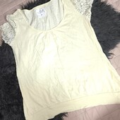 H&m, M, вершково жовта футболка