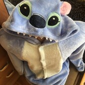 Человечек, кигуруми, пижама, стич, 10 р 140 см. Disney, в ідеалі