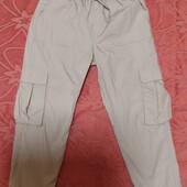 Стильні літні жіночі штани карго, р. 38 ( наш 48-50)