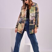 Неопрен!!! Держит форму!! Стильный кардиган на молнии. Фото реальное!!!