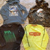 Фірмові реглани Next, Old Navy, 6-7р