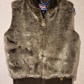 Бомбезная меховая жилетка Mackenzie