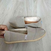 Toms брендовые лёгкие текстильные эспадрильи размер 38