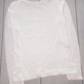 Піжамна кофта Primark, з узором в сердечка, 7-8р / 128см