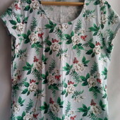 Laura Ashley футболка 100%- котон роз.18/44 Ідеал. стан. Багато різних лотів.