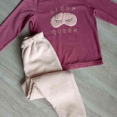 Primark + Love to lounge брендовая теплая  пижамка размер S 