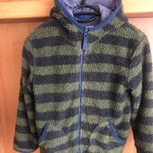 Меховушка, плюшева кофта, худи, 7 р 122 см, Mini Boden, в ідеалі