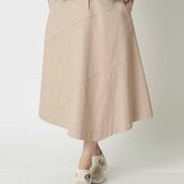 Актуальна льняна спідниця від M&S, розмір 14.