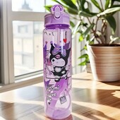 Kuromi Бутылочка для воды цвет сиреневый