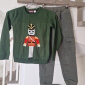 Комплект штани + светр H&M на 6-7р