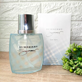 100 мл burberry summer for men – чоловіча туалетна вода (парфуми берберрі саммер) свіжий літній