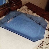 Кобальтове блюдо для нарізки