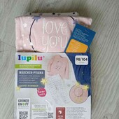 Lupilu новая хлопковая пижамка на девочку рост 98/104 см