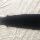 Платье Zara миди чорне