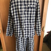 Пижама, комплект, костюм, 100% коттон, S. M&S. в ідеалі