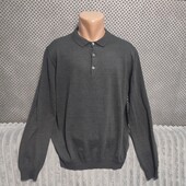 Мужской свитерок/поло( 50% шерсть), р.XL
