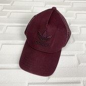 Adidas оригінальна кепка головний убір універсальний розмір бордова one size адідас