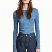 Затишна кофта, реглан з красивою спинкою h&m