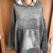 Меховушка, плюшева туника, кофта, худи, 2-3XL. в ідеалі