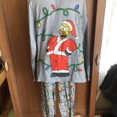 Пижама, комплект, костюм, 100% коттон, L. Simpsons. в ідеалі