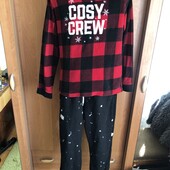 Пижама, комплект, костюм, 100% фліс, XL-2xL, Family pjs. , в ідеалі