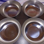 Миски металеві 4 шт
