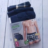 ❦Труси боксери 3 шт чоловічі Livergy M/5❦