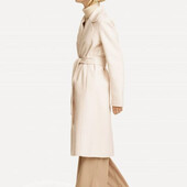 Базовое длинное пальто, фетровая шерсть, H&M