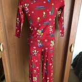 Пижама, комплект, костюм, 100% коттон. 7-8 р 122-128 см. Simpsons. в ідеалі