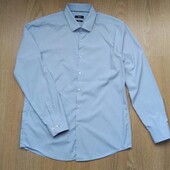 Сорочка Hugo Boss Slim Fit, пог 59см, ідеальний стан