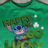 Disney брендовый свитшот/ реглан внутри начес на девочку рост 134 см