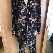 Пижама, комплект, костюм, 100% фліс, XL, Next, в ідеалі