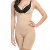 Комбідрес стягуючий для корекції фігури Slim Shapewear L/XL бежевий.
