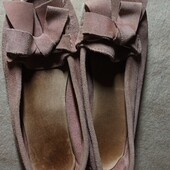 Балеьки/мокасины FilipeShoes, замш, б/у , ±22,6см