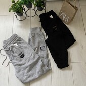 ✨Актуальні оверсайз штани. s-m, l-xl Крута якість петля лакост ! В лоті чорний або сірий