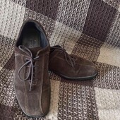 Замшеаі туфлі ECCO р.38(24см)