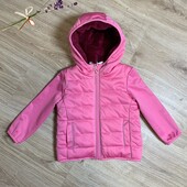 Дитяча демісезонна куртка/ софтшел для дівчинки 86/92 см та 122/128 см crane
