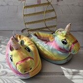 Тапочки единорожки , стелька 22 см