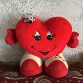 Мягкая игрушка подушка сердце