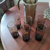 Набір із 6 стаканів та графина