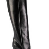 Saint Laurent козаки -труби шкіра