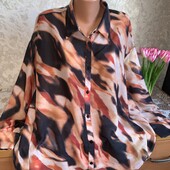 У новому стані легка сорочка блуза ,європейський розмір 24.НОГ 85см.