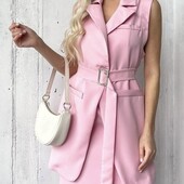 Костюм рожевий