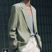 Оригінал! Блейзер  ZW Collection на основі льону Zara
