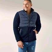 Флисовая куртка с дутыми эллементами Livergy  XL 56/58