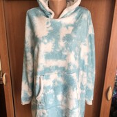 Меховушка, плюшева туника, кофта, худи, XL. Primark, слип, пижама